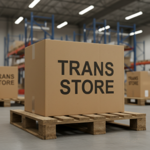 Cartone su pallet transstore
